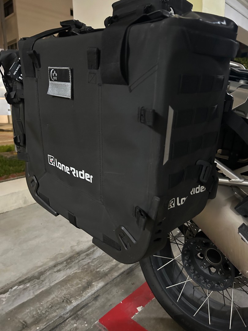 Lone shop rider panniers