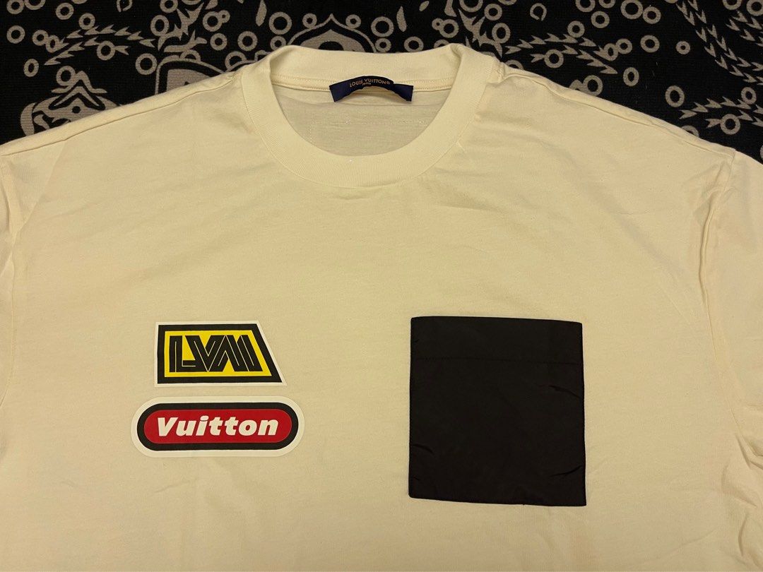 Louis Vuitton Hybrid Cotton T-Shirt, White, XL