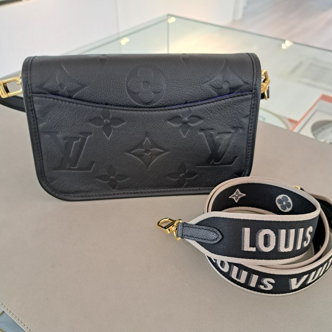 Louis Vuitton Diane Black Monogram Empreinte