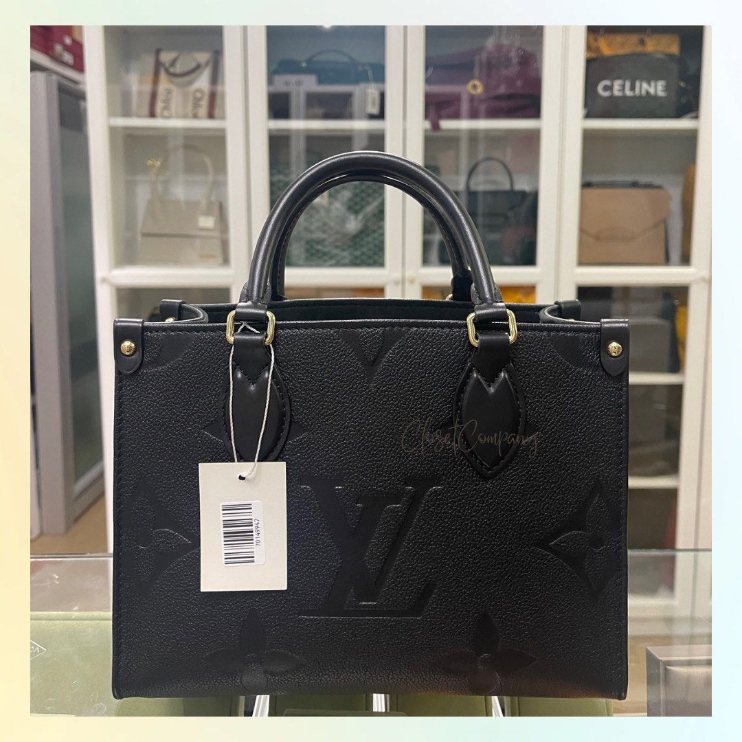 LOUIS VUITTON OTG PM BLACK BRANDNEW!, Luxury, Bags & Wallets on Carousell