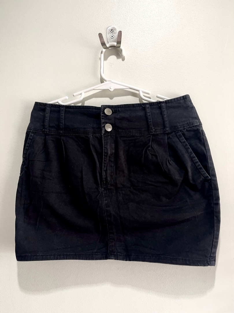 Lucky Brand Jeans BNWT Denim Mini Low Waisted Skirt Y2K Patch