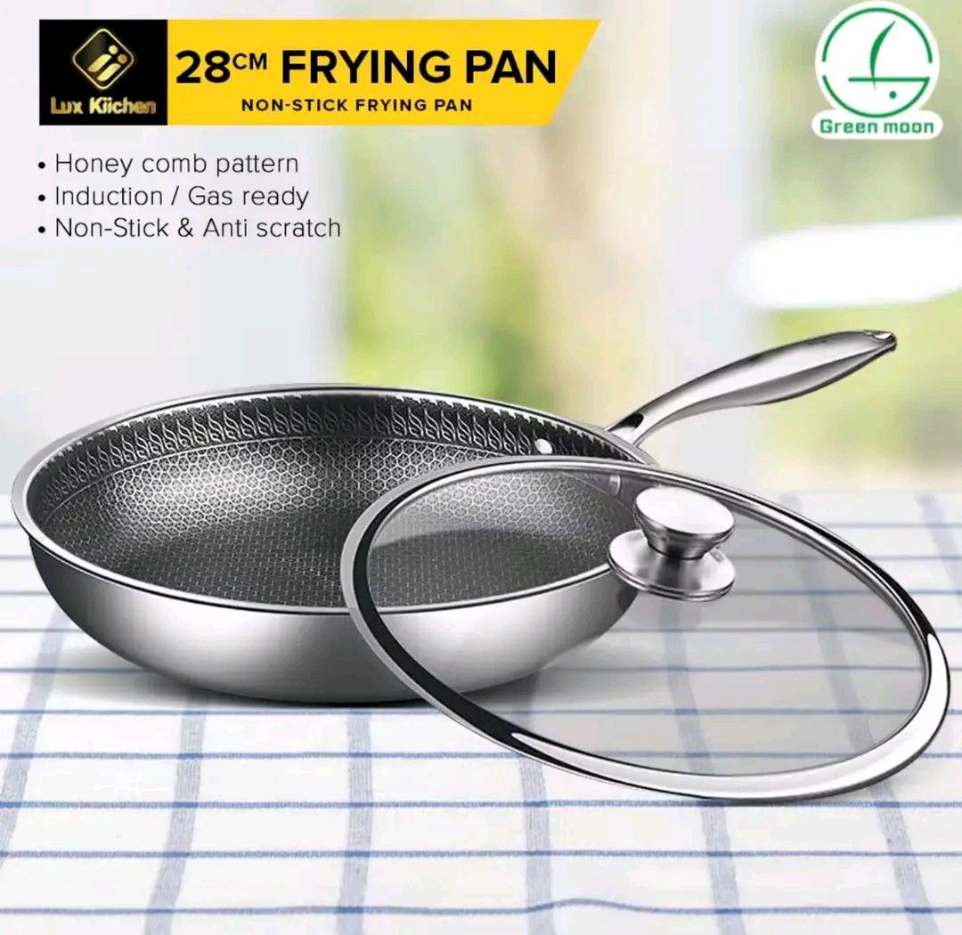 Lux Kitchen Frying Pan W/ Takip 28cm (Category: Cookers) located in Manila. Submitted by bongsy999mall (Listing ID 1242758027, Image 1). Description: Binondo.