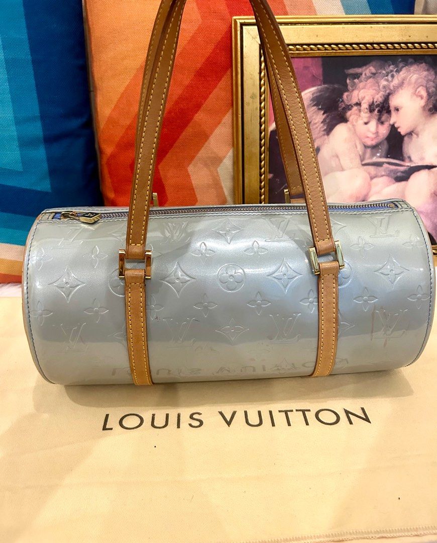 Louis Vuitton Ivory Monogram Vernis Bedford Papillon Top Handle Shoulder  Bag 