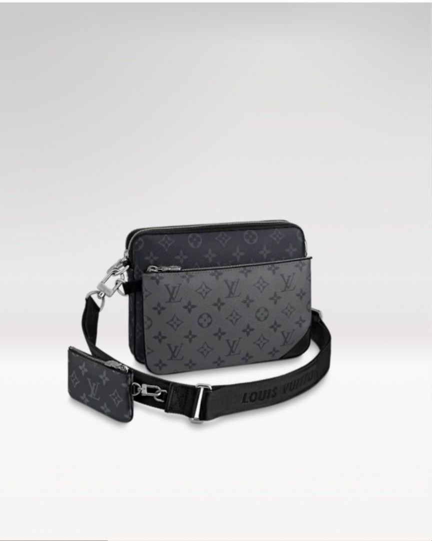 LV LOUIS VUITTON STUDIO MESSENGER GRAPHITE retails at $2610, Men's Fashion,  Bags, Sling Bags on Carousell