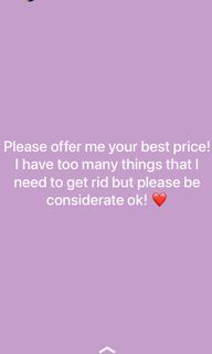 Make me an offer!!!