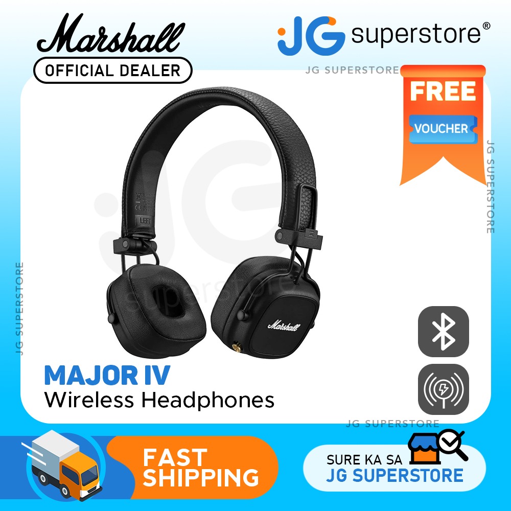 Marshall Major IV Bluetooth 5.0 On-Ear Headphones Wireless