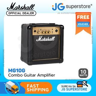 Marshall MG10G 1x6.5" Solid State 2 Channel (Split) 10-Watts Guitar Combo Amplifier for Musicians and Performers | JG Superstore