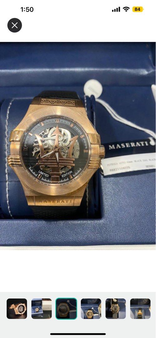 Maserati watch on sale limited edition