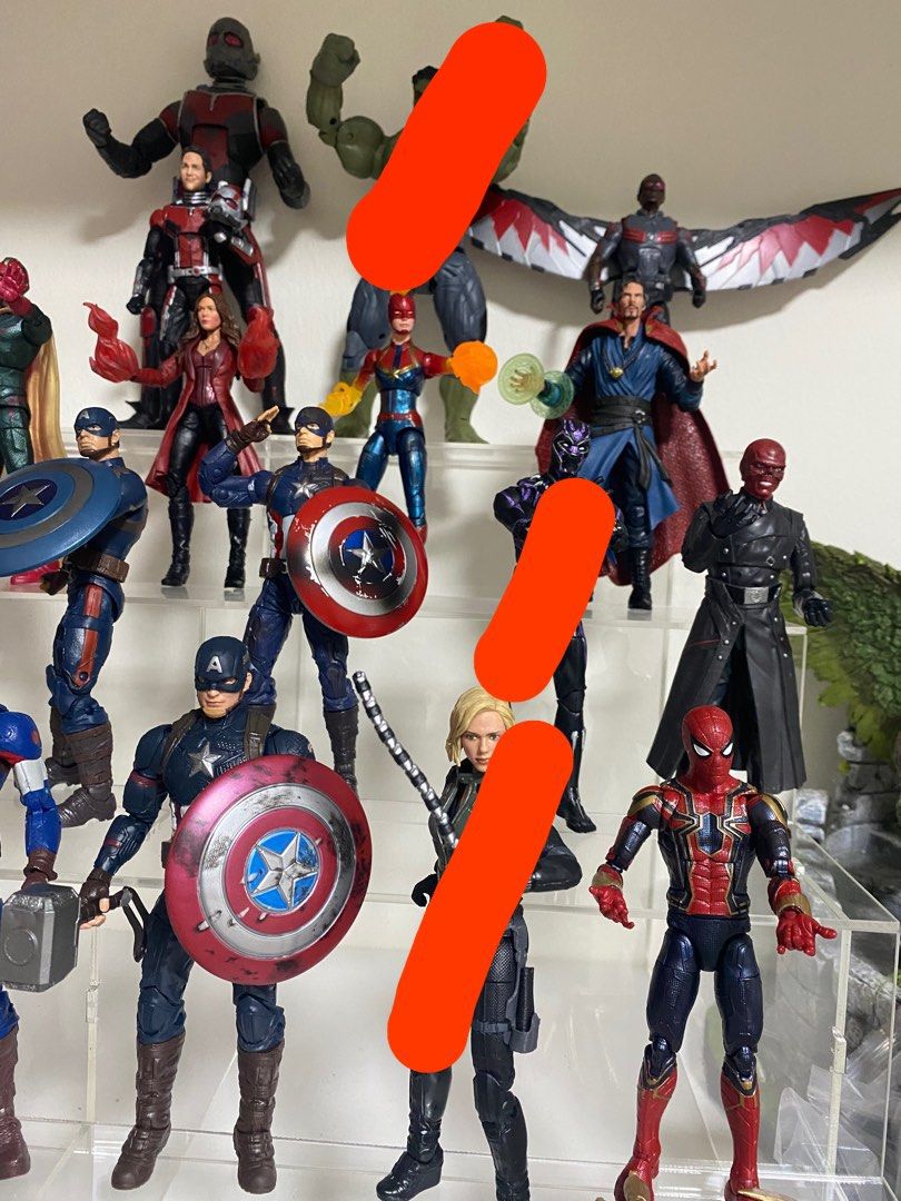 Marvel legends avengers display sale
