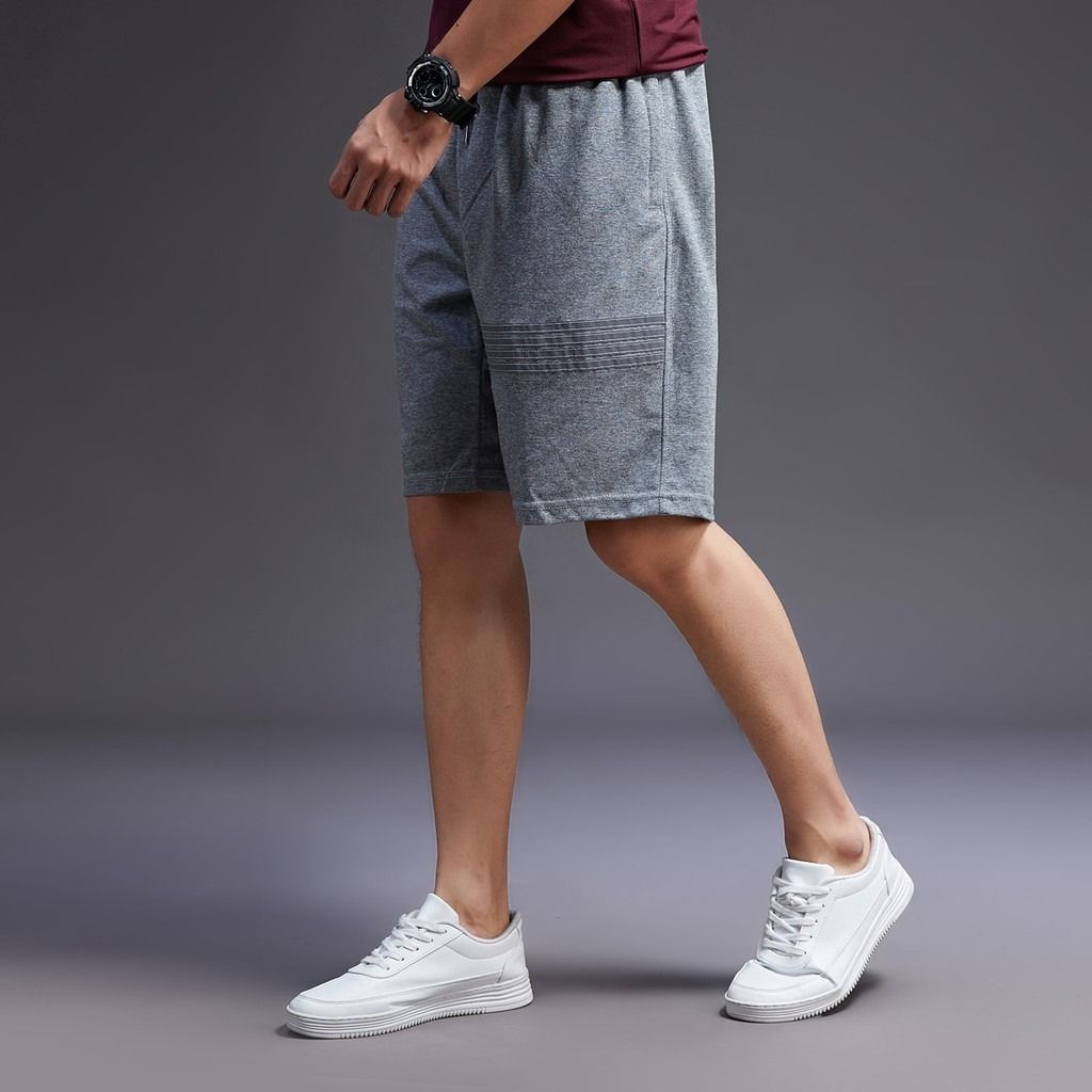 Mens casual on sale drawstring shorts