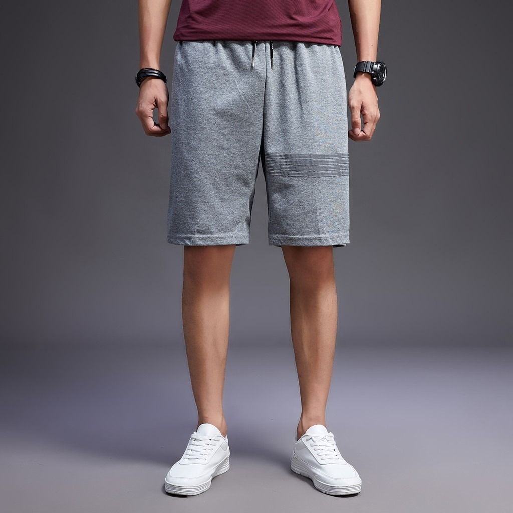 Mens casual on sale drawstring shorts