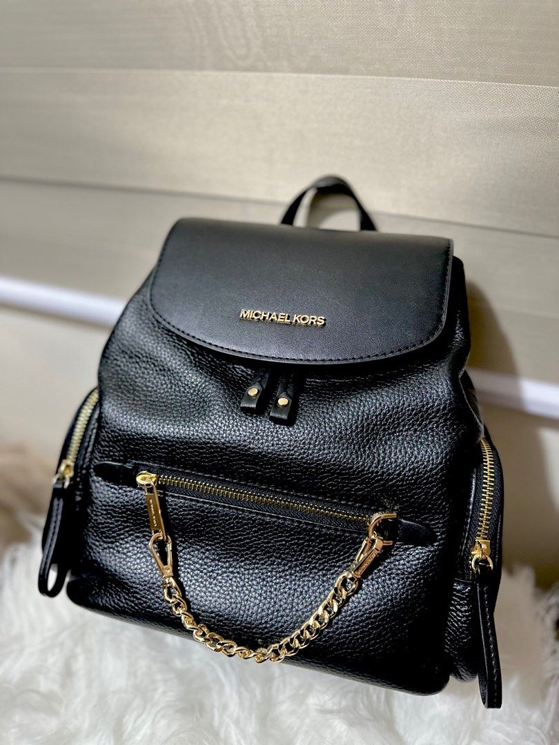 Jet set logo backpack sale