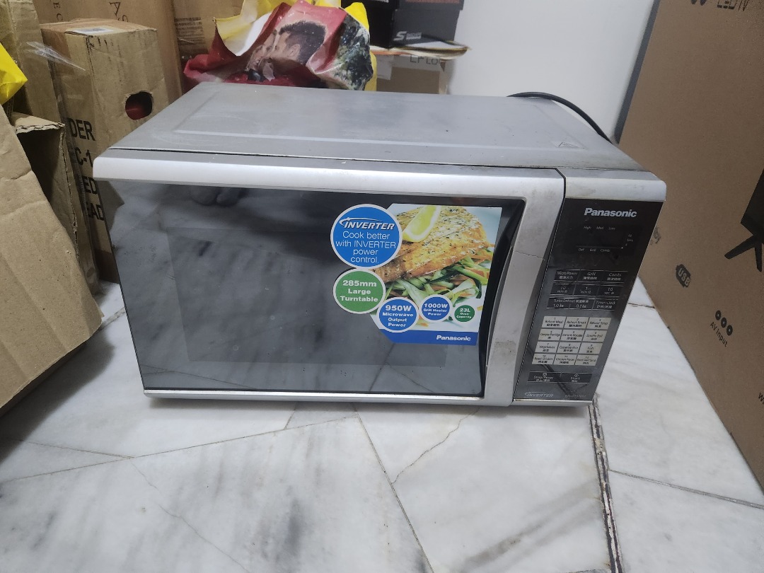 Panasonic 950w microwave hot sale