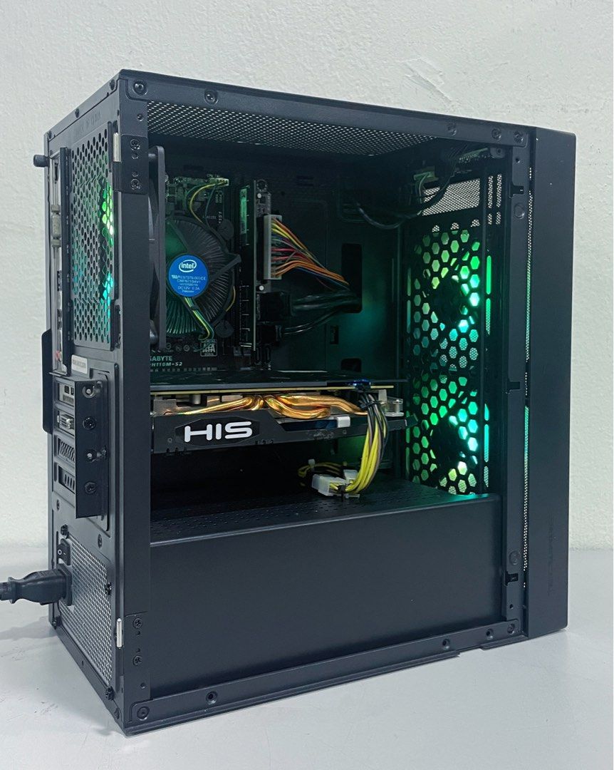 Mid Range Gaming Desktop Intel I5 7400 RX580 8G 16G RAM 240G SSD