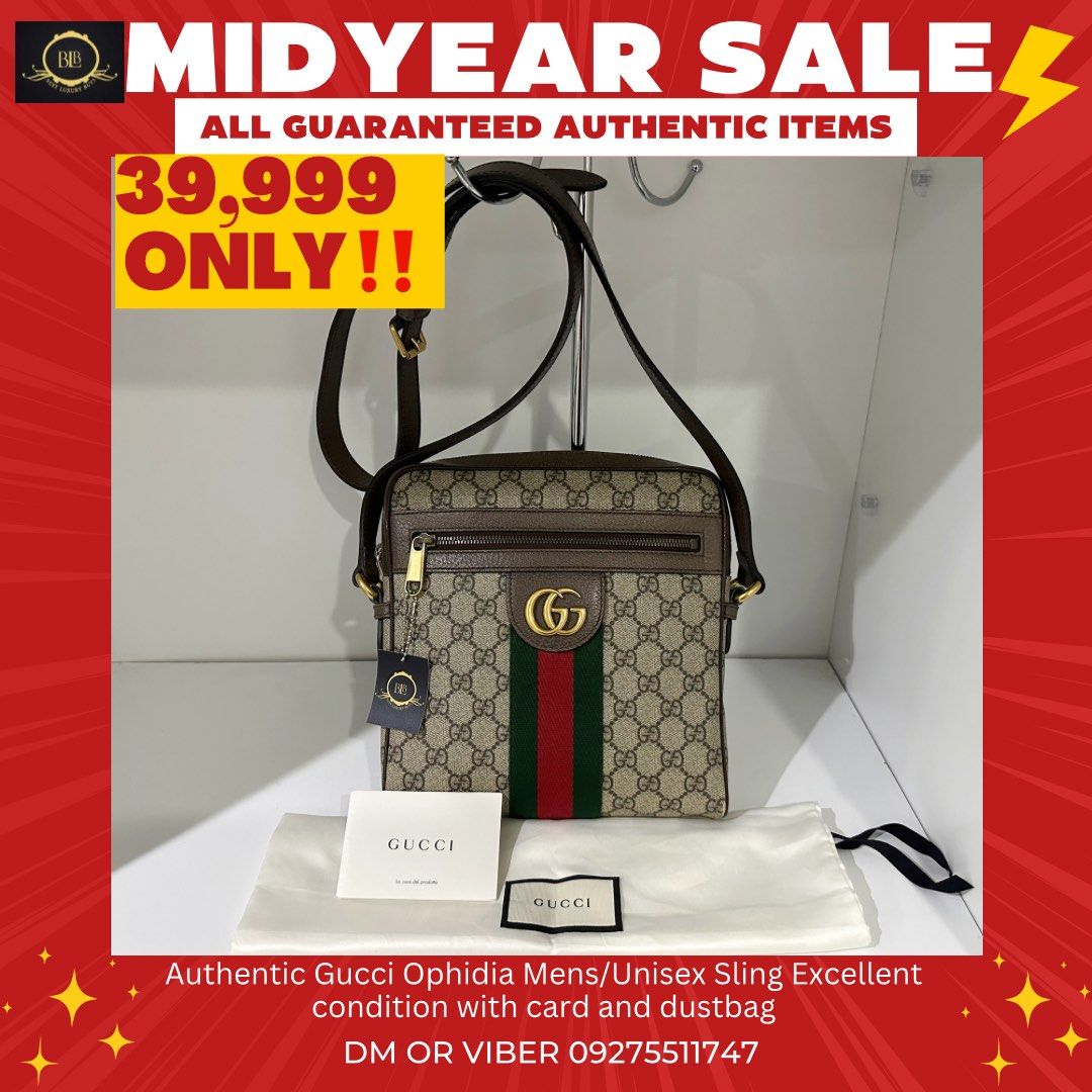 GUCCI MESSENGER BAG, Luxury, Bags & Wallets on Carousell