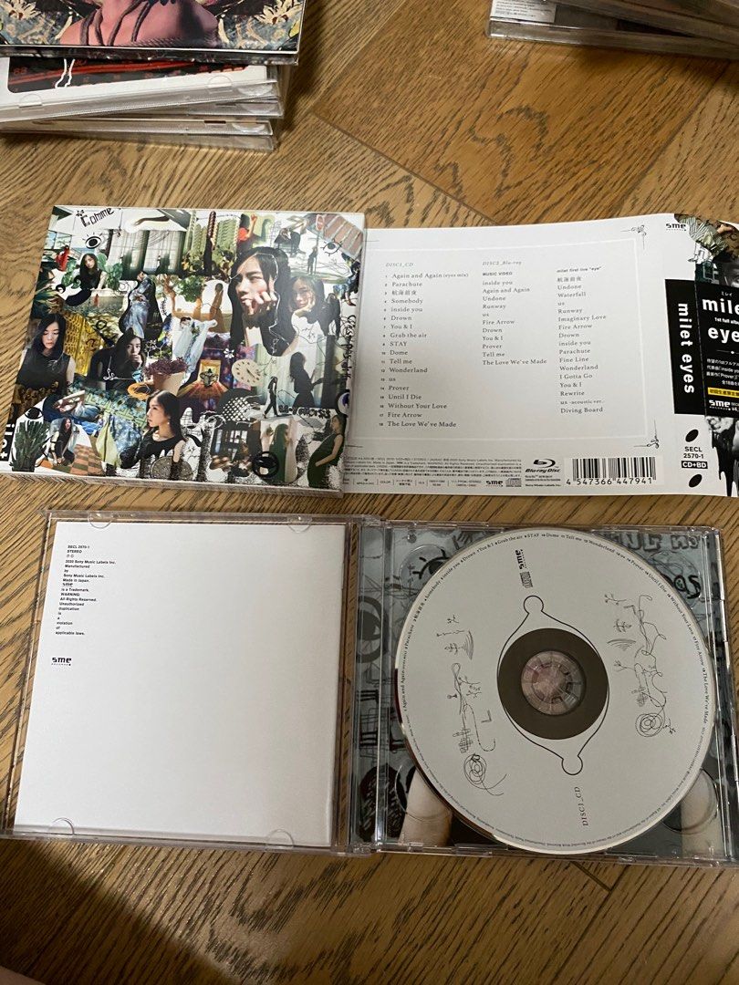 Milet eyes 初回生産限定盤A Blu-ray Disc, 興趣及遊戲, 音樂、樂器 