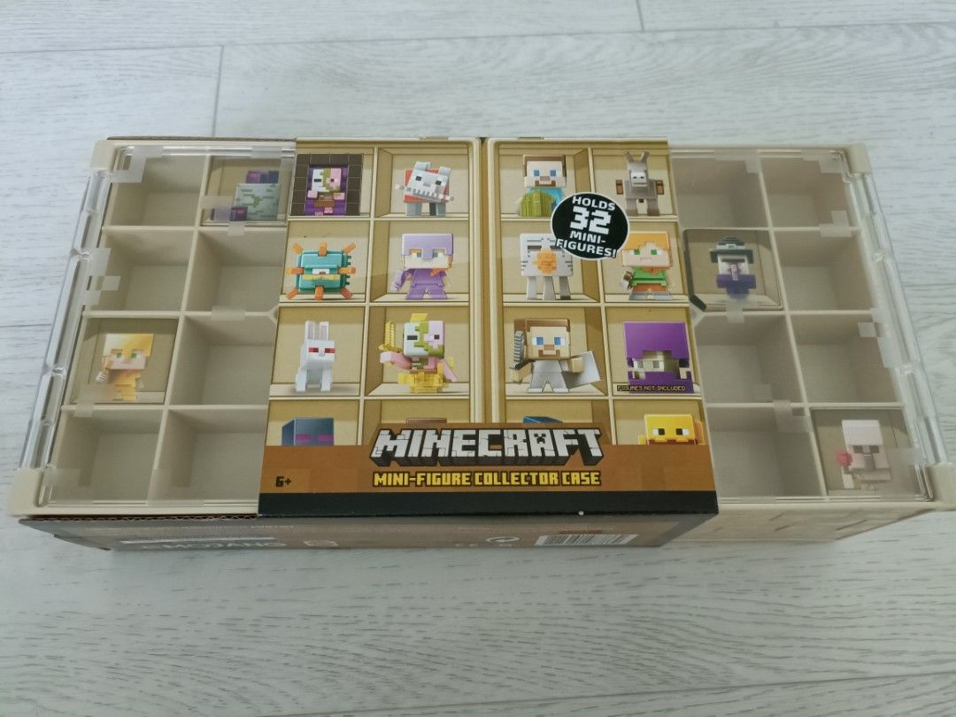 Minecraft mini figure top collector case
