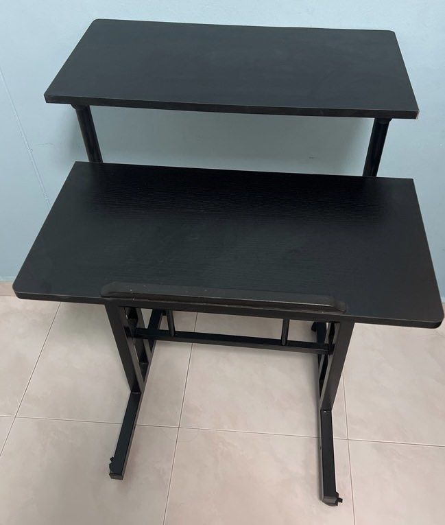 Mini Standing desk / study table, Furniture & Home Living, Furniture ...