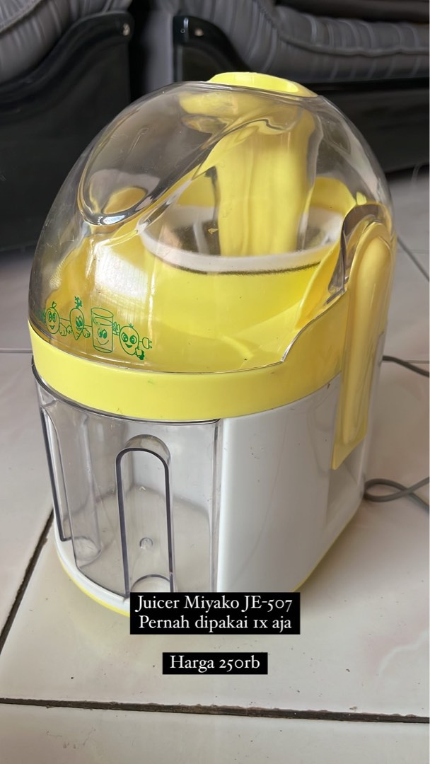 Miyako Juicer JE507 on Carousell