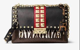 MK Cese Studded Shoulder Bag