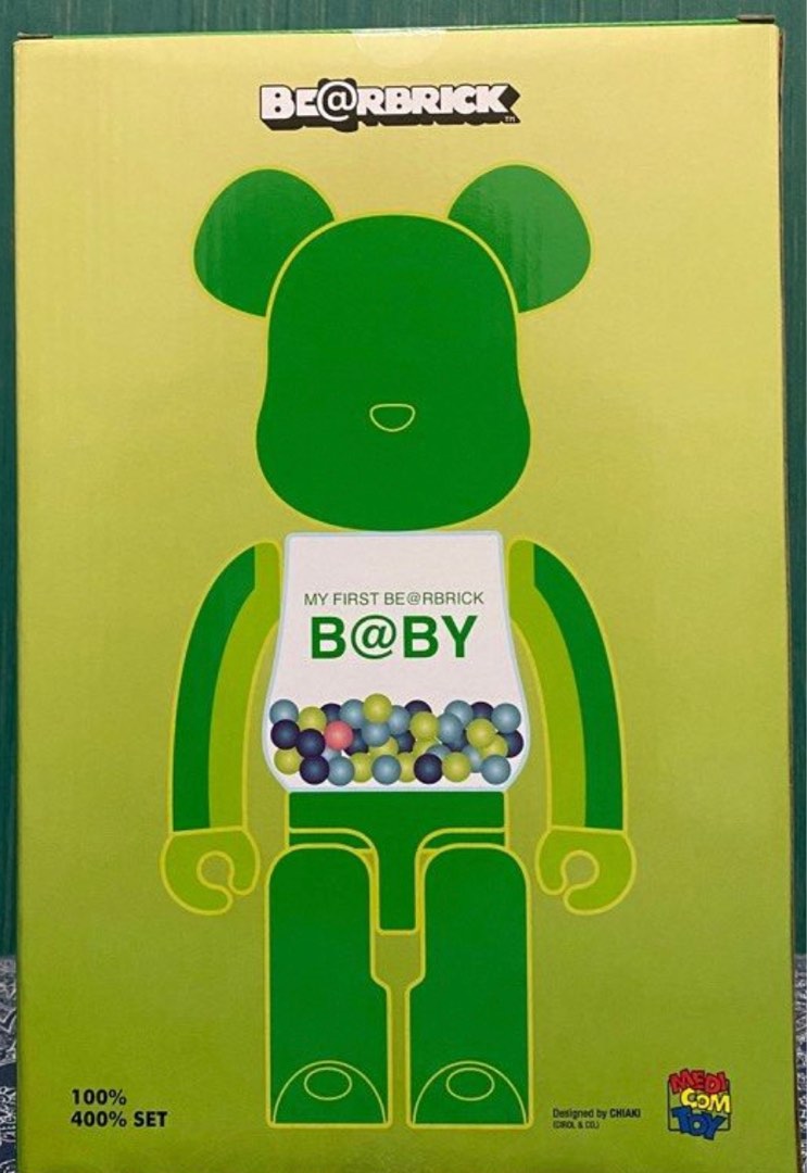 實體店］WF Fashion x My first baby Bearbrick 400%+100% , 興趣及