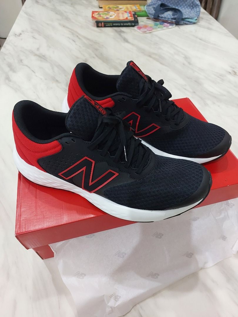 New balance 420 black and purple suede trainers top