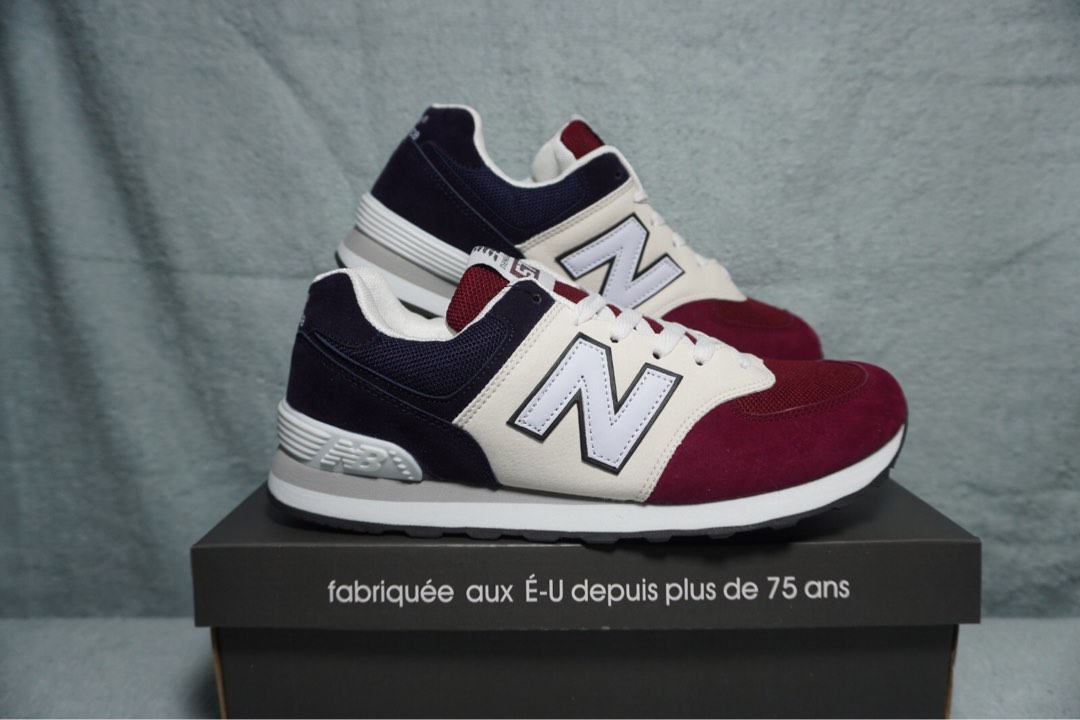 New balance 574 tricolor hot sale