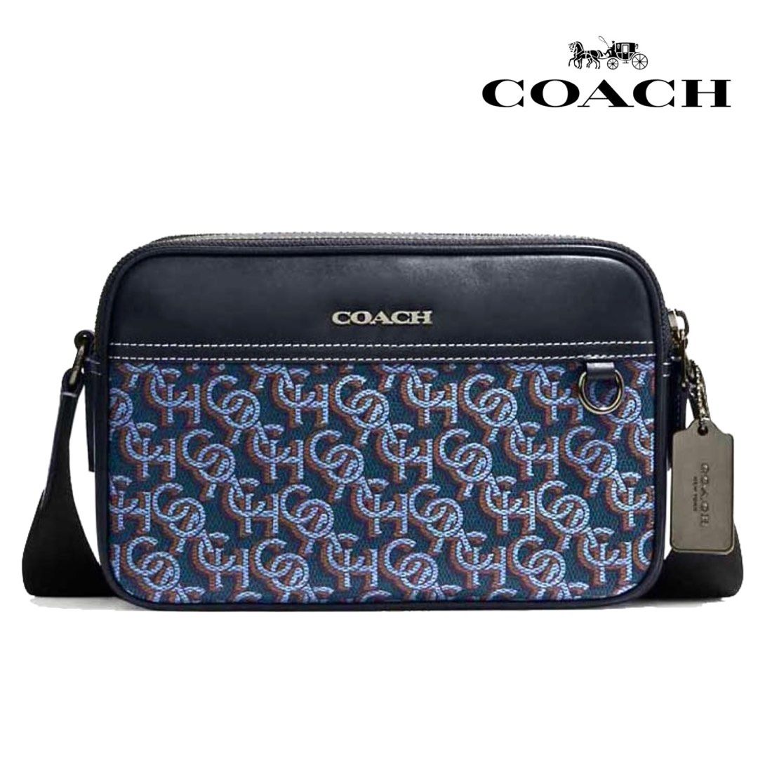 Coach metallic hotsell signature camera bag