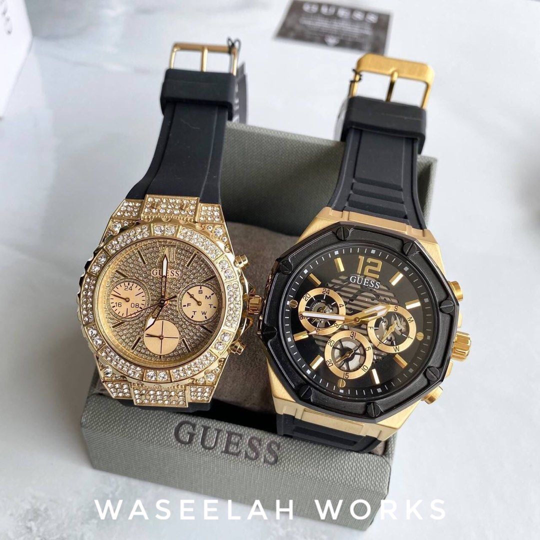Guess cheap watches couple