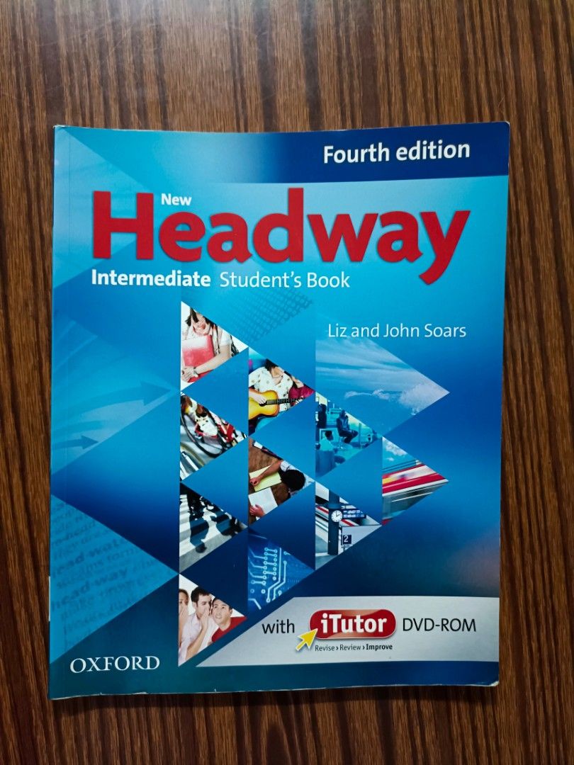 Book　edition),　New　教科書-　興趣及遊戲,　Carousell　書本　Headway　Intermediate　(Fourth　Student's　文具,