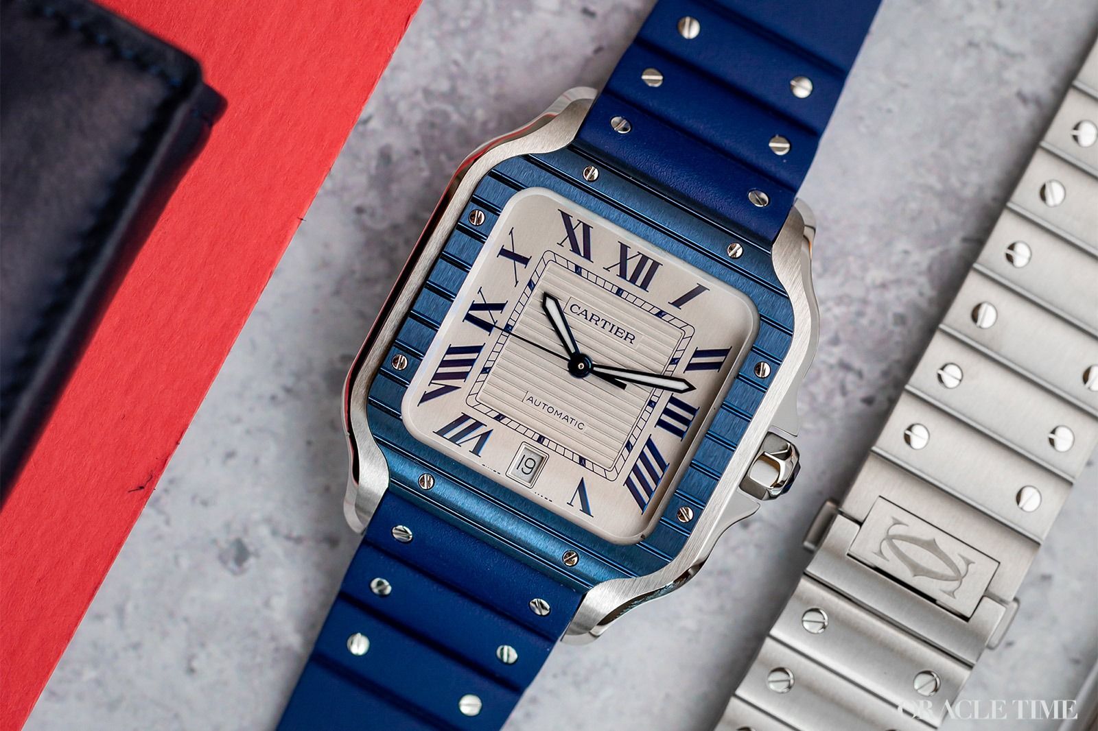 Cartier santos clearance pvd