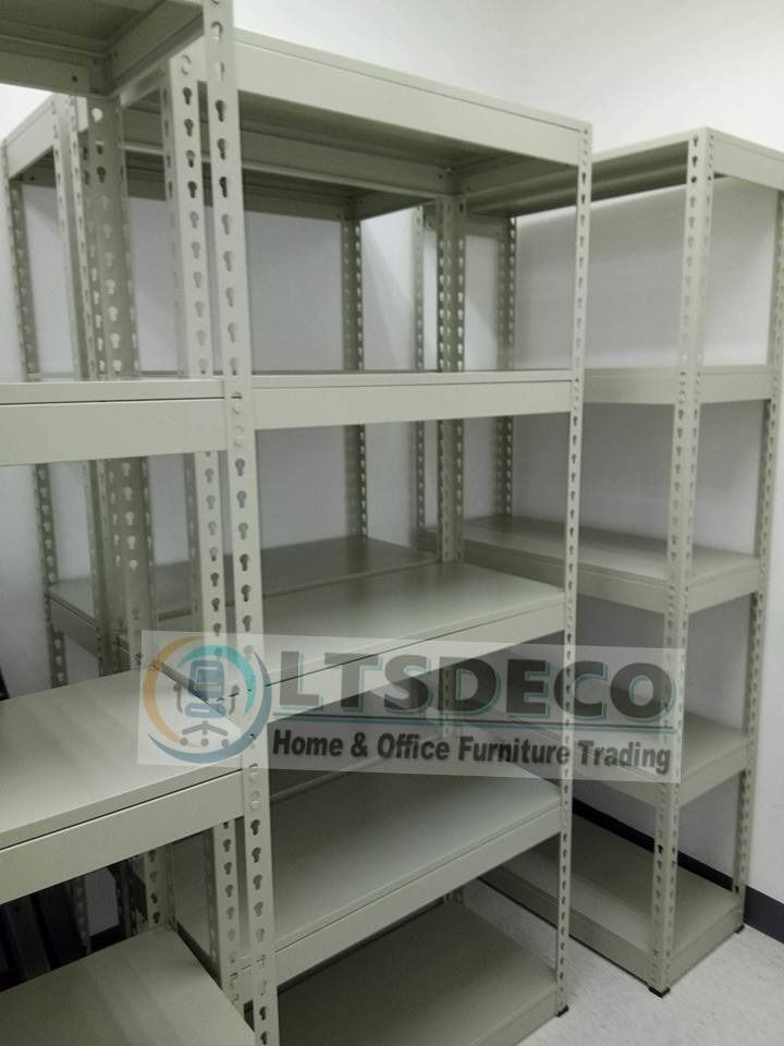 NEW STEEL RACK 5LAYER OFFICE PARTITION (ADJUSTABLE SHELVES)OFFICE ...