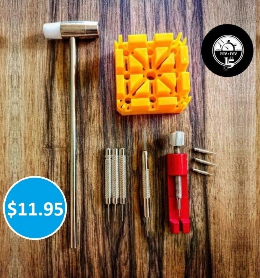 Metal watch strap adjustment tool deals