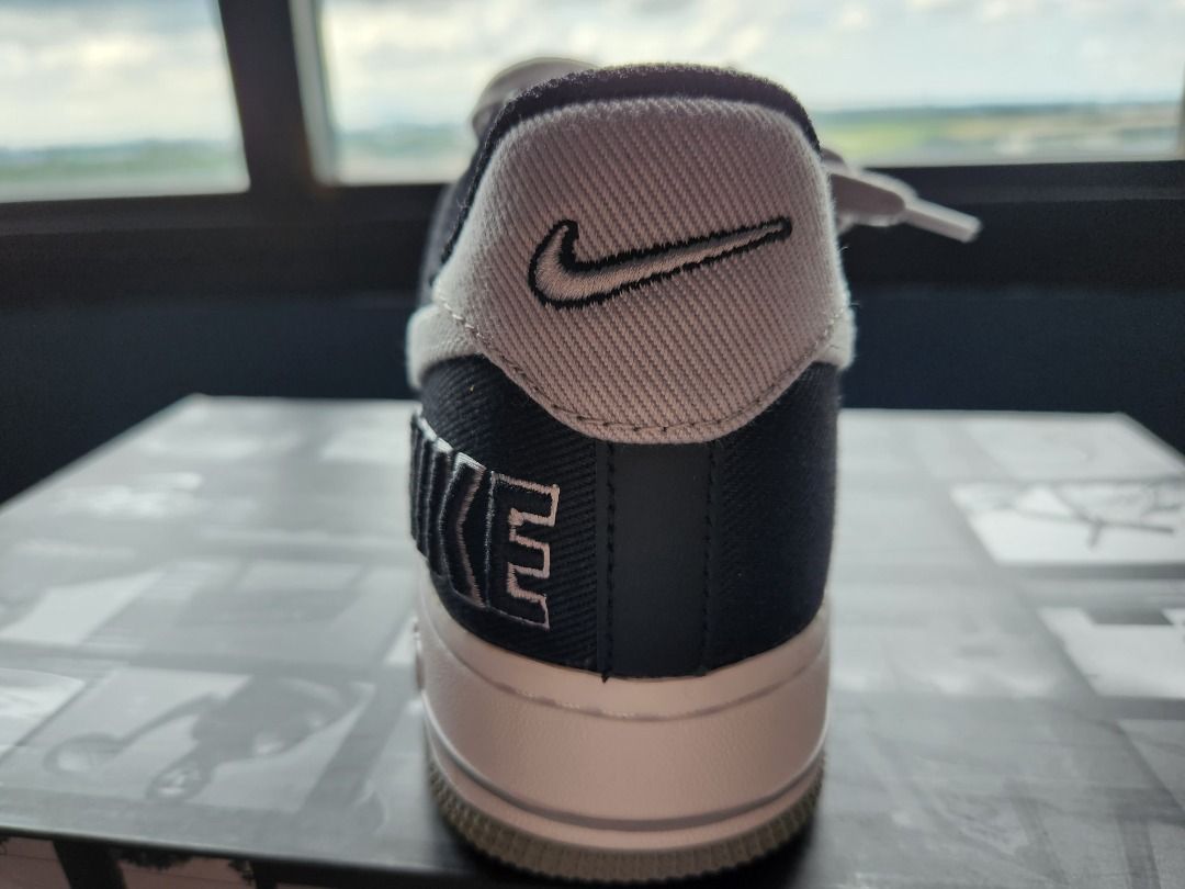 Air force 1 lv8 7 black on sale