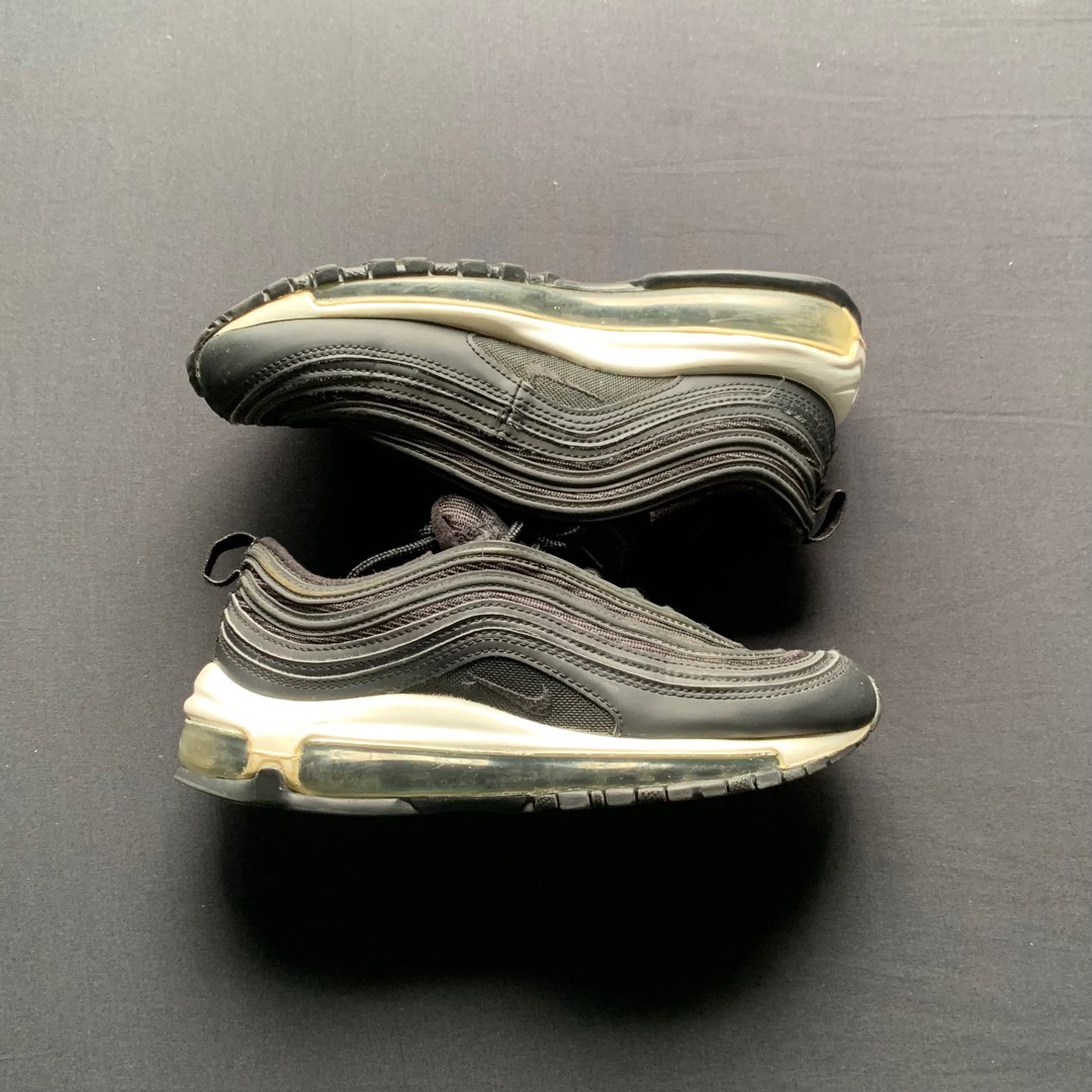 Nike Airmax 97 Black White on Carousell