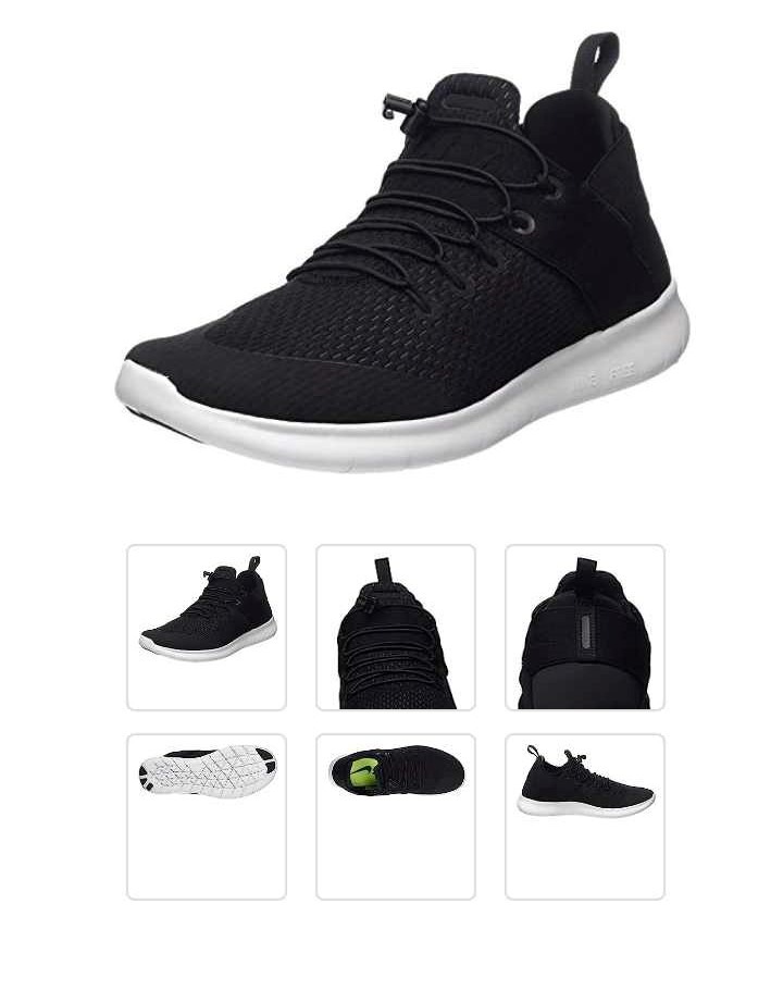 Nike free rn commuter new arrivals 2017 black and white