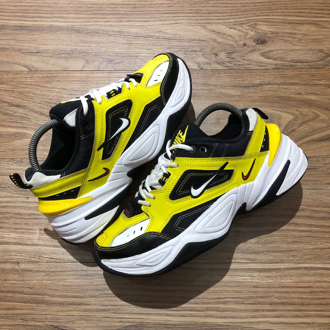 Nike m2k best sale tekno yellow black