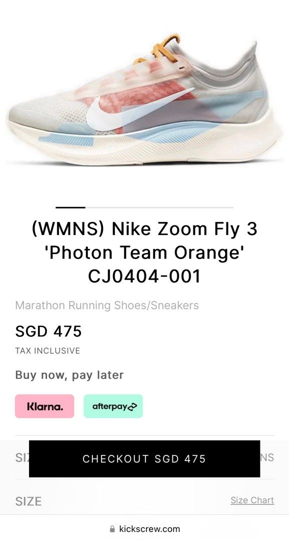 women's zoom fly 3 marathon running shoes