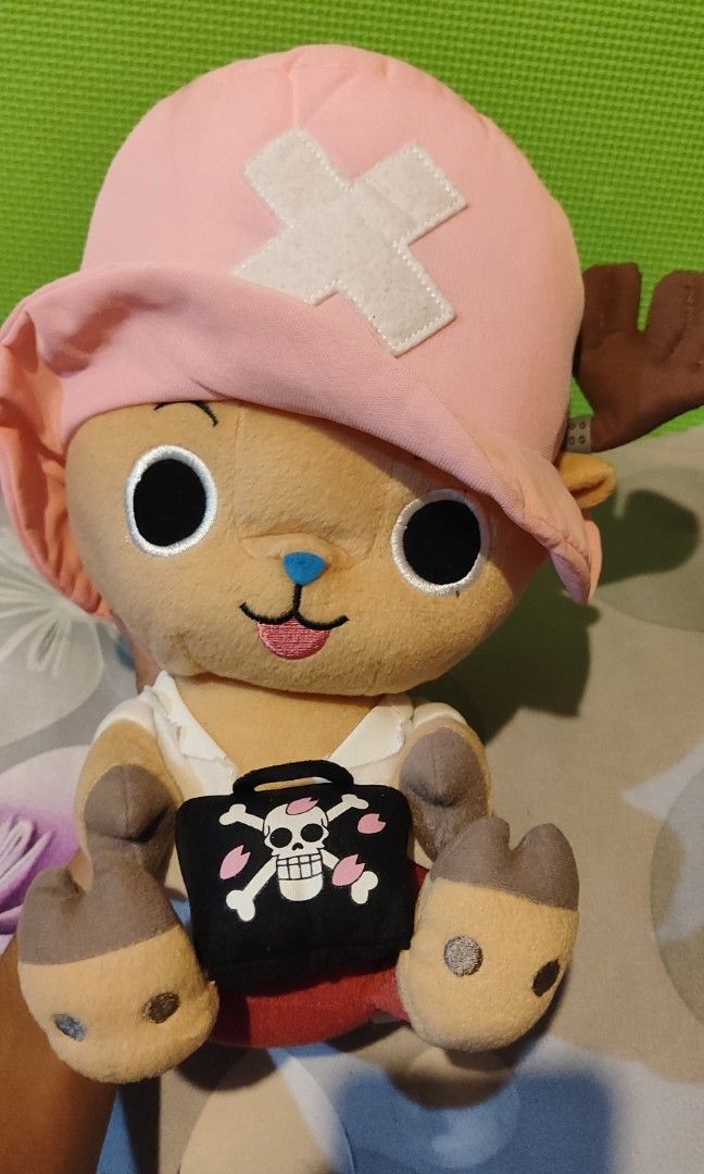 One Piece Chopper Holding Medkit Plush Toy On Carousell 