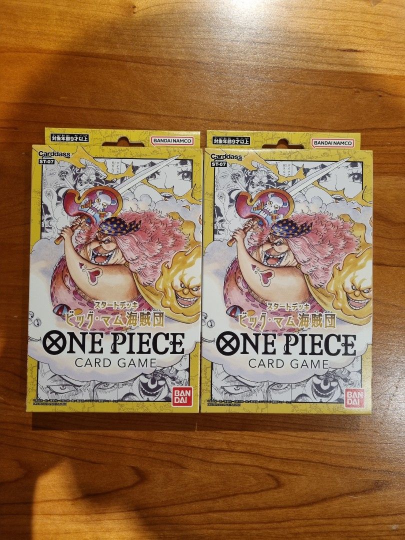 One Piece TCG Big Mom Starter Deck ST7, Hobbies & Toys, Toys & Games on Carousell