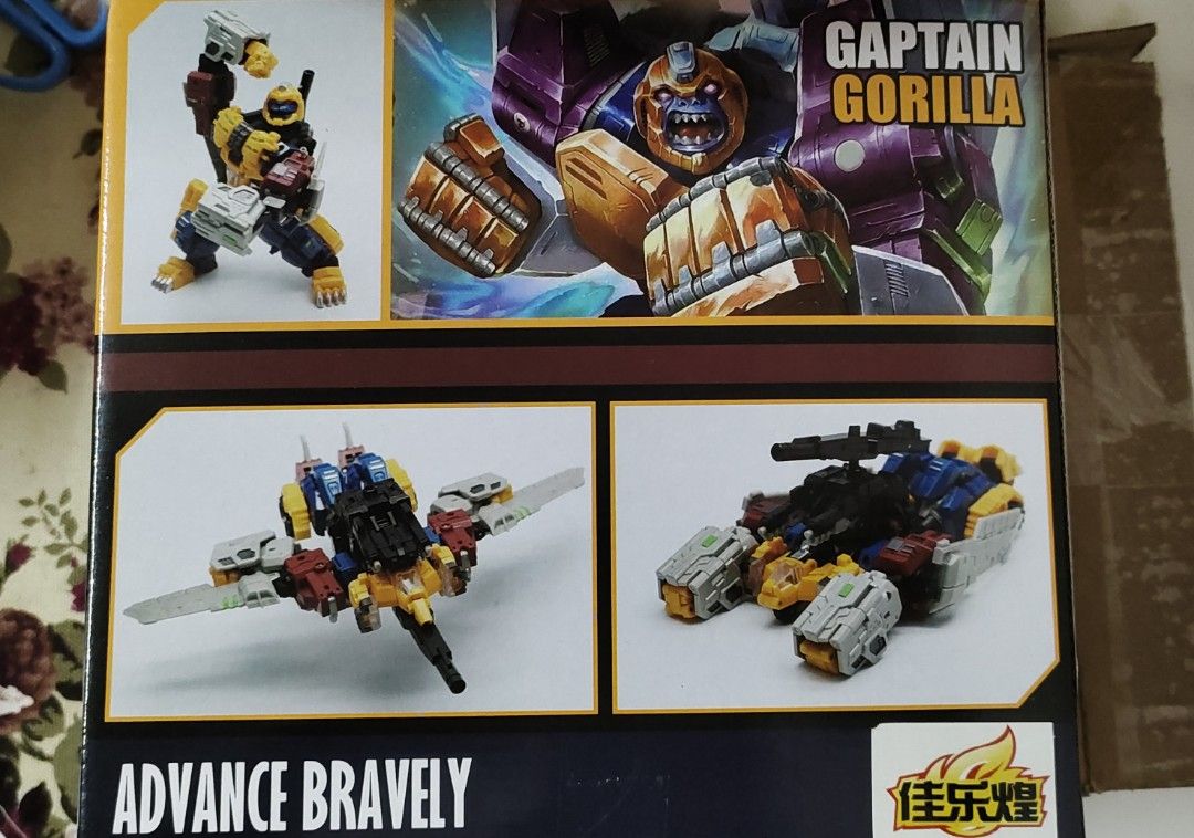 Optimus prime Captain Gorilla 3rd Part Transformers, Hobbies & Toys