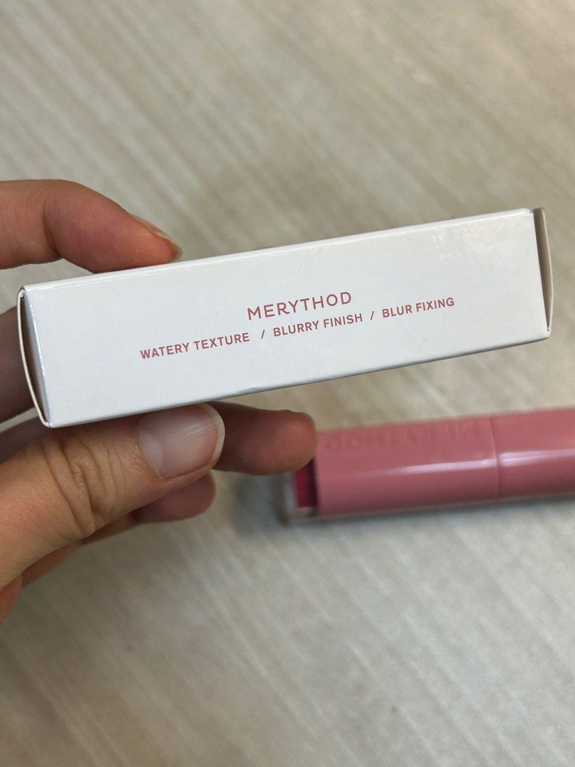 ORIG Merythod Water Fit Lip Tint in Pink Way 01 on Carousell