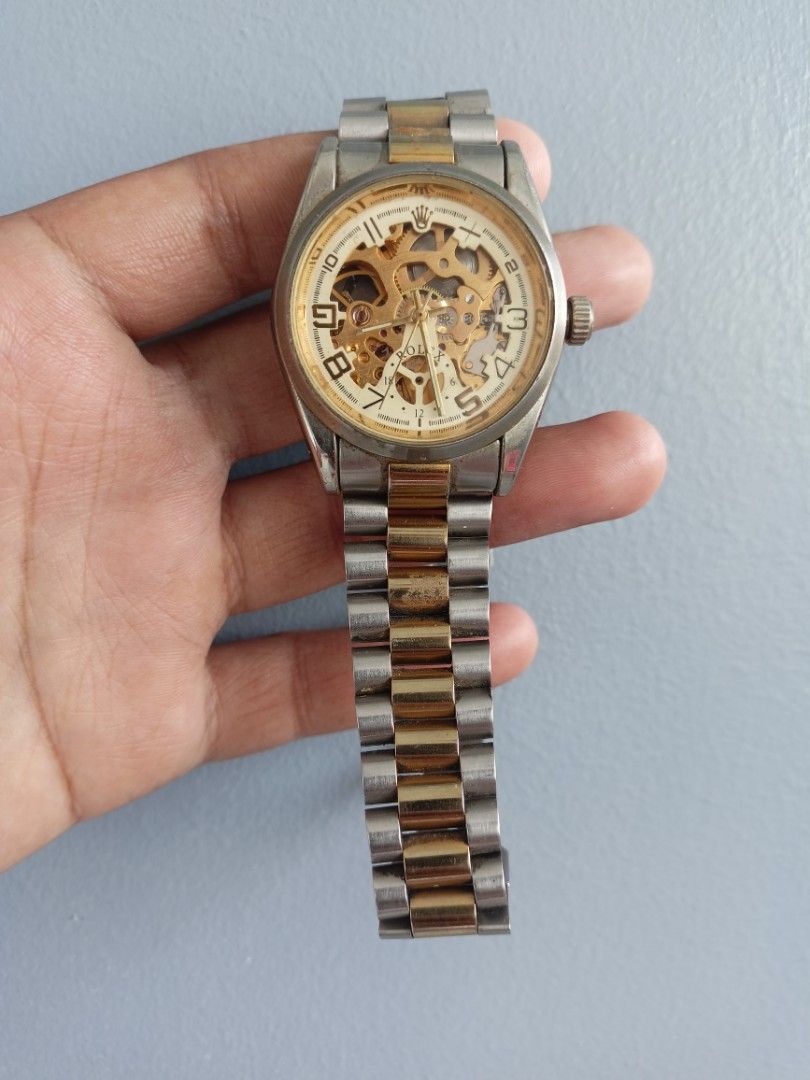 Rolex hotsell datejust skeleton