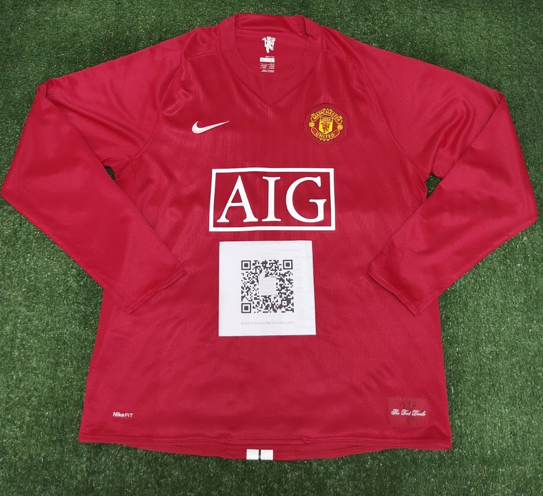 manchester united 2008 jersey long sleeve