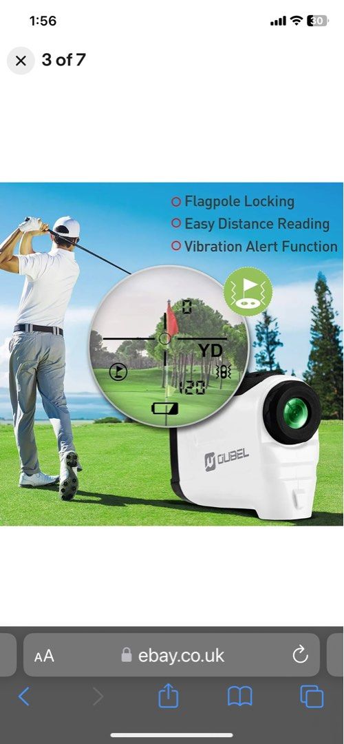 Oubel Laser Golf Rangefinder/Hunting Rangefinder 1200 Yards Range