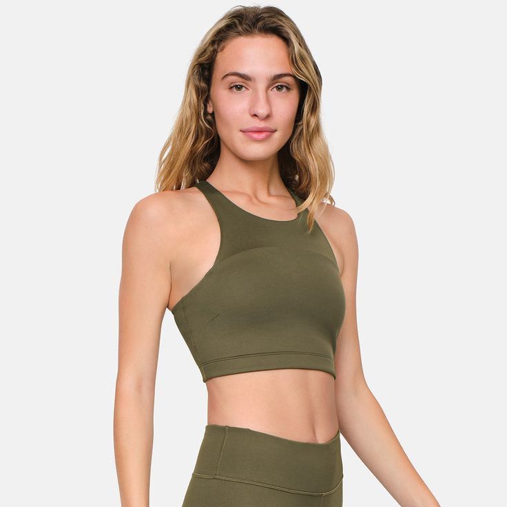 Outdoor voices techsweat crop top, Women's Fashion, Activewear on Carousell