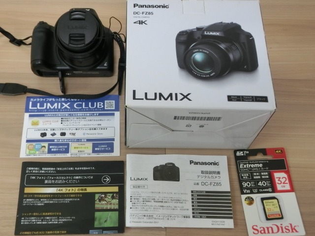 Panasonic LUMIX DC-FZ85 4K DIGITAL CAMERA 數碼相機, 攝影器材, 相機