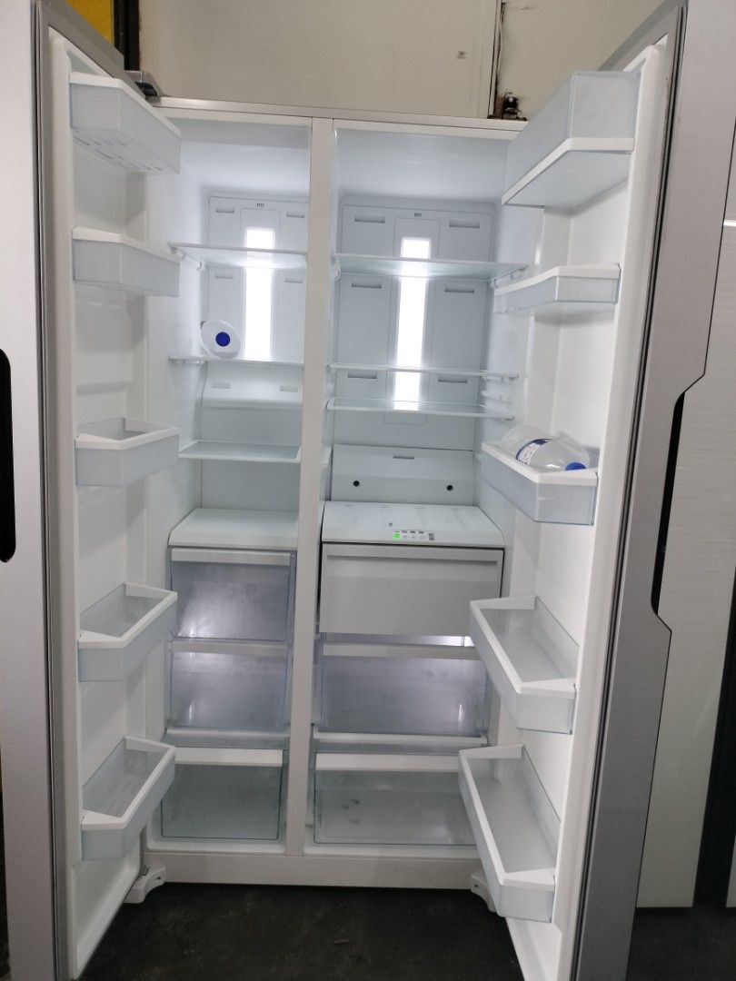 Panasonic side by side refrigerator, TV & Home Appliances, Kitchen