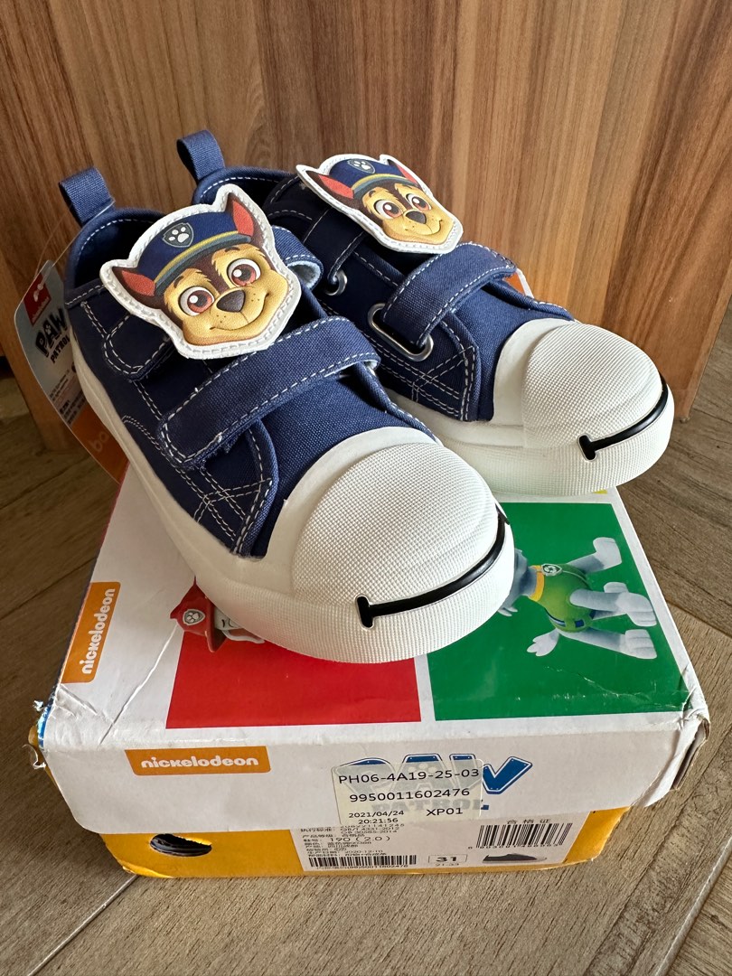 Paw Patrol Chase Canvas Shoes in Size 31, Babies u0026 Kids, Babies u0026 Kids  Fashion on Carousell