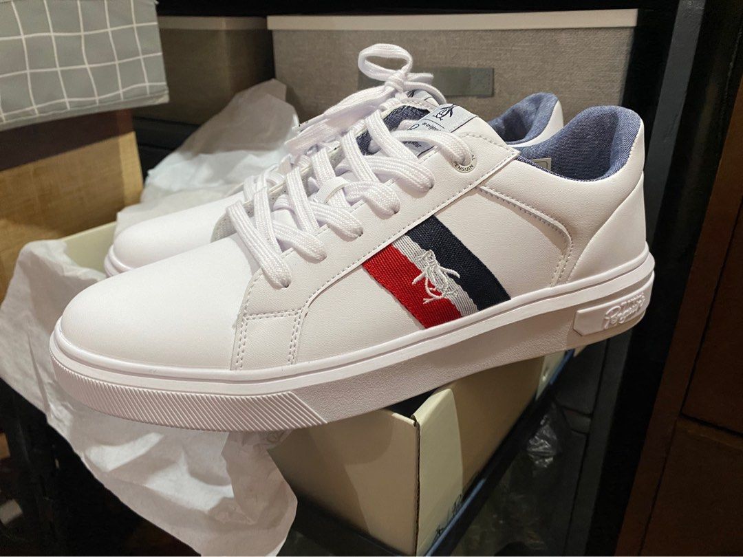 Penguin (White Cross) (Category: Sneakers) located in Lucena. Submitted by samveeee (Listing ID 1242726930, Image 2). Description: Selling these brand new shoes from Penguin. Never used Selling lower than SRP RFS: A little too big on my dad’s feet.